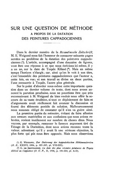 Orientalia Christiana periodica commentarii de re Orientali aetatis Christianae sacra et profana