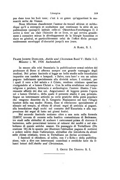 Orientalia Christiana periodica commentarii de re Orientali aetatis Christianae sacra et profana