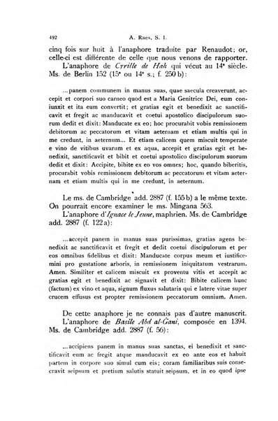 Orientalia Christiana periodica commentarii de re Orientali aetatis Christianae sacra et profana