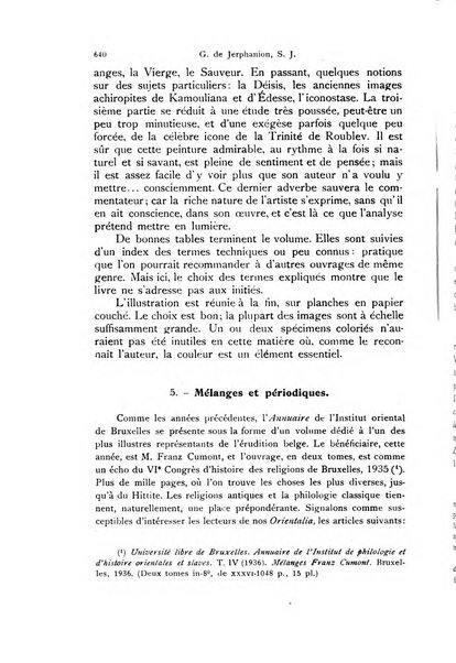 Orientalia Christiana periodica commentarii de re Orientali aetatis Christianae sacra et profana