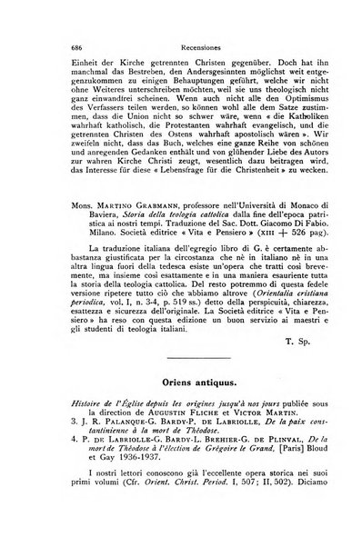 Orientalia Christiana periodica commentarii de re Orientali aetatis Christianae sacra et profana