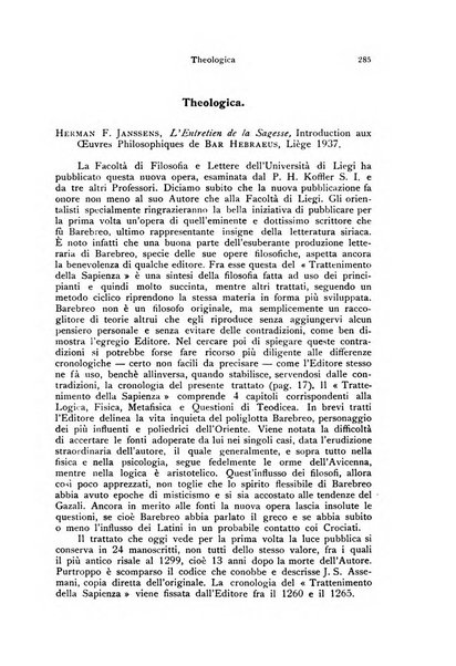 Orientalia Christiana periodica commentarii de re Orientali aetatis Christianae sacra et profana