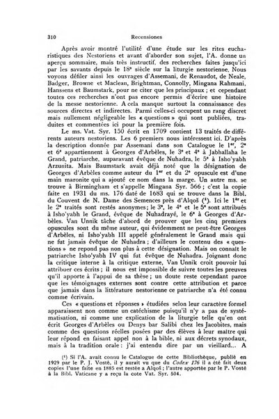 Orientalia Christiana periodica commentarii de re Orientali aetatis Christianae sacra et profana