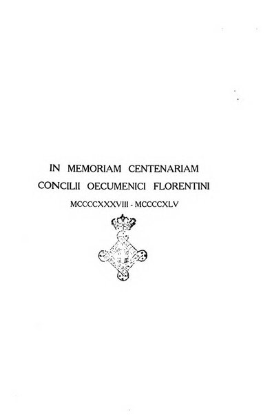 Orientalia Christiana periodica commentarii de re Orientali aetatis Christianae sacra et profana