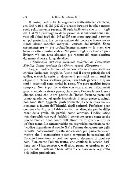 Orientalia Christiana periodica commentarii de re Orientali aetatis Christianae sacra et profana