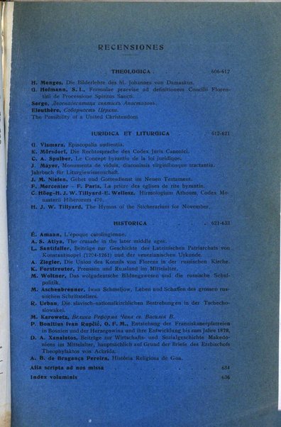 Orientalia Christiana periodica commentarii de re Orientali aetatis Christianae sacra et profana