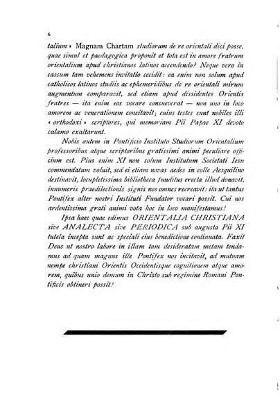 Orientalia Christiana periodica commentarii de re Orientali aetatis Christianae sacra et profana