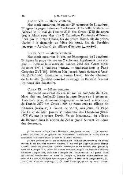 Orientalia Christiana periodica commentarii de re Orientali aetatis Christianae sacra et profana