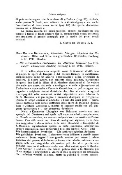 Orientalia Christiana periodica commentarii de re Orientali aetatis Christianae sacra et profana