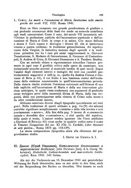 Orientalia Christiana periodica commentarii de re Orientali aetatis Christianae sacra et profana