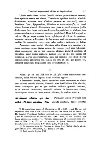 Orientalia Christiana periodica commentarii de re Orientali aetatis Christianae sacra et profana