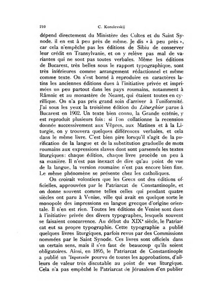 Orientalia Christiana periodica commentarii de re Orientali aetatis Christianae sacra et profana