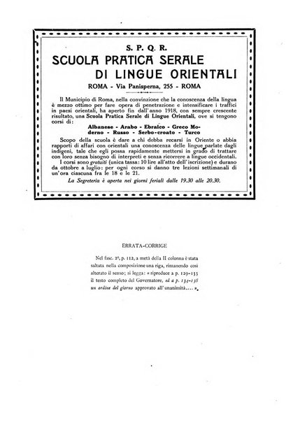 Oriente moderno rivista mensile d'informazioni e di studi