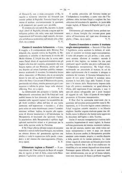 Oriente moderno rivista mensile d'informazioni e di studi