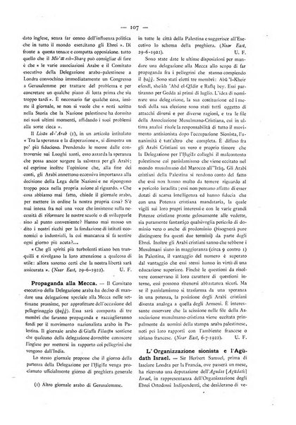 Oriente moderno rivista mensile d'informazioni e di studi