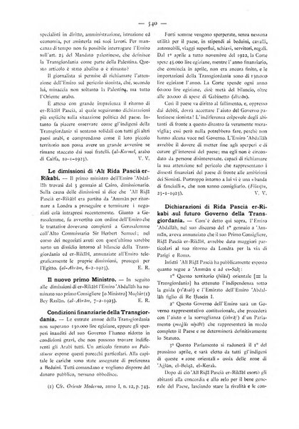 Oriente moderno rivista mensile d'informazioni e di studi