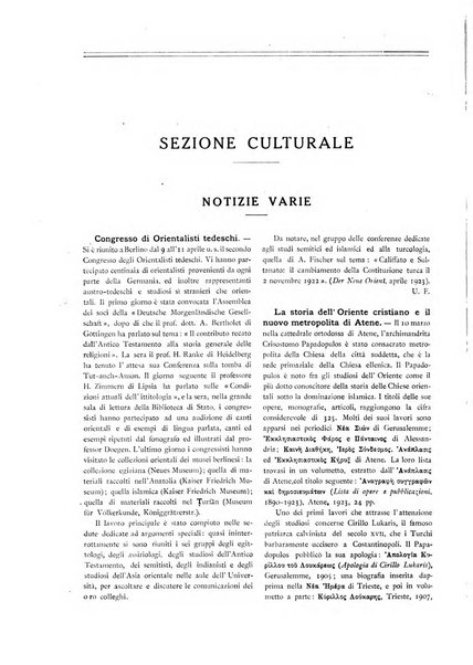 Oriente moderno rivista mensile d'informazioni e di studi