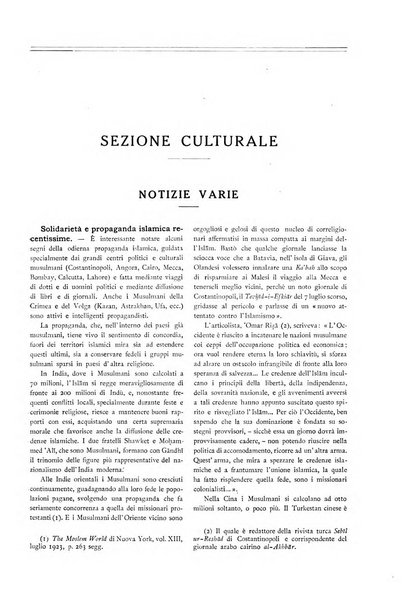 Oriente moderno rivista mensile d'informazioni e di studi