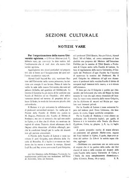 Oriente moderno rivista mensile d'informazioni e di studi