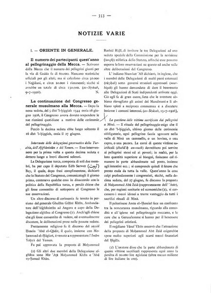 Oriente moderno rivista mensile d'informazioni e di studi