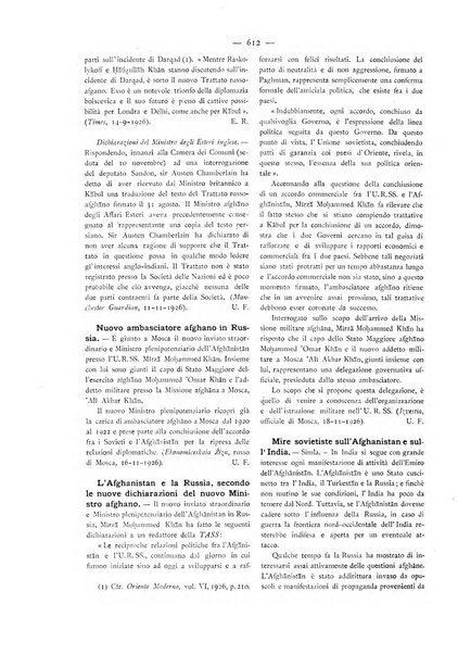 Oriente moderno rivista mensile d'informazioni e di studi