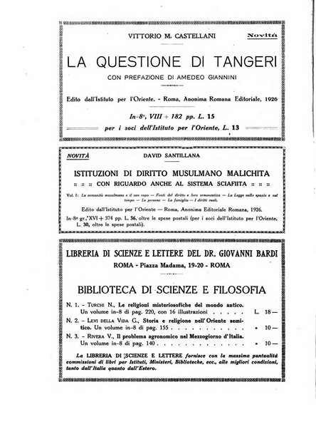 Oriente moderno rivista mensile d'informazioni e di studi