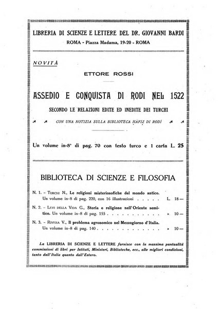 Oriente moderno rivista mensile d'informazioni e di studi