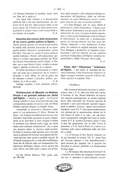 Oriente moderno rivista mensile d'informazioni e di studi