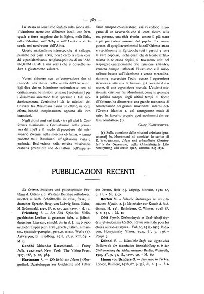 Oriente moderno rivista mensile d'informazioni e di studi