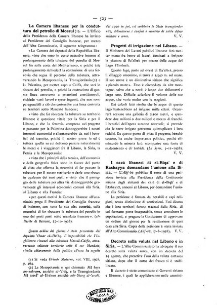 Oriente moderno rivista mensile d'informazioni e di studi