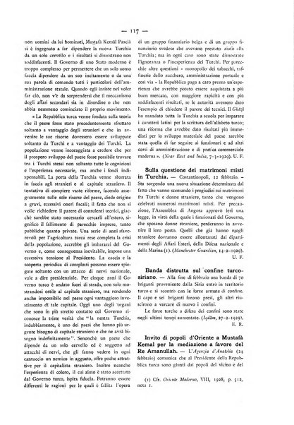 Oriente moderno rivista mensile d'informazioni e di studi