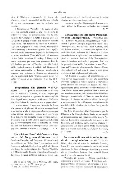 Oriente moderno rivista mensile d'informazioni e di studi