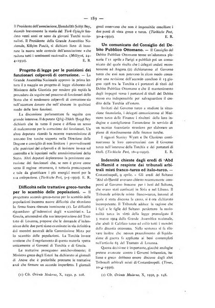 Oriente moderno rivista mensile d'informazioni e di studi