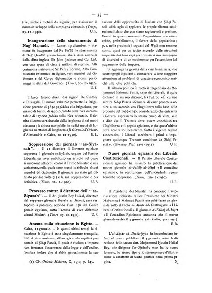 Oriente moderno rivista mensile d'informazioni e di studi