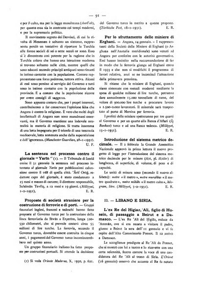 Oriente moderno rivista mensile d'informazioni e di studi