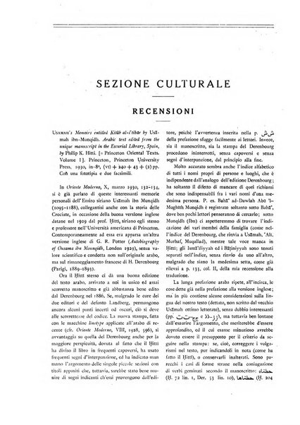 Oriente moderno rivista mensile d'informazioni e di studi