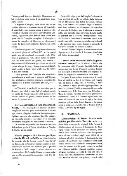 Oriente moderno rivista mensile d'informazioni e di studi