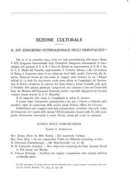 Oriente moderno rivista mensile d'informazioni e di studi