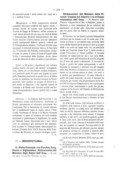 Oriente moderno rivista mensile d'informazioni e di studi