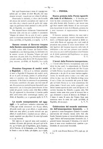 Oriente moderno rivista mensile d'informazioni e di studi