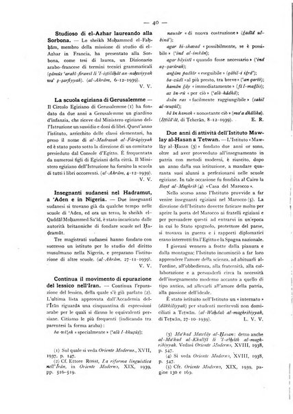 Oriente moderno rivista mensile d'informazioni e di studi