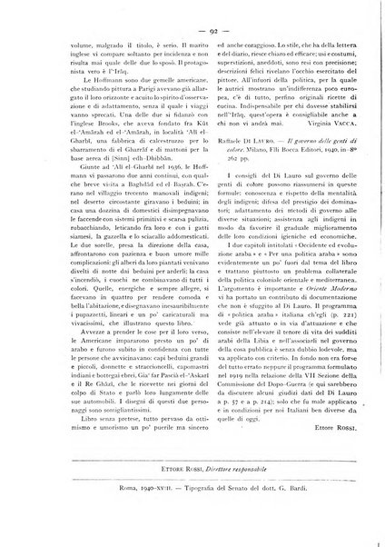 Oriente moderno rivista mensile d'informazioni e di studi