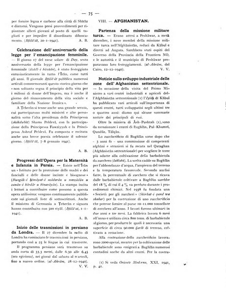 Oriente moderno rivista mensile d'informazioni e di studi