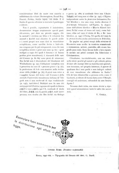 Oriente moderno rivista mensile d'informazioni e di studi