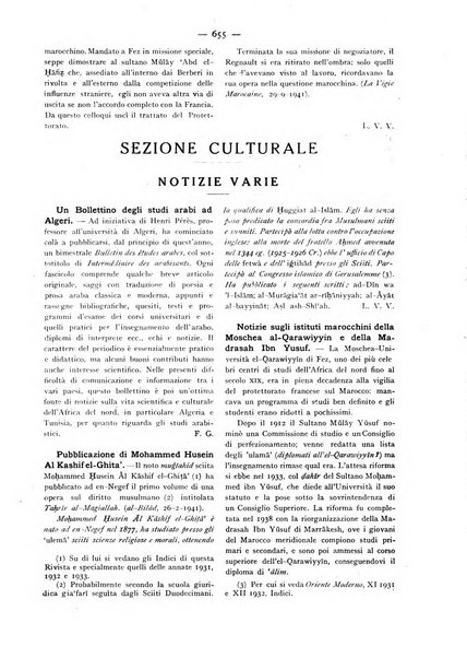 Oriente moderno rivista mensile d'informazioni e di studi