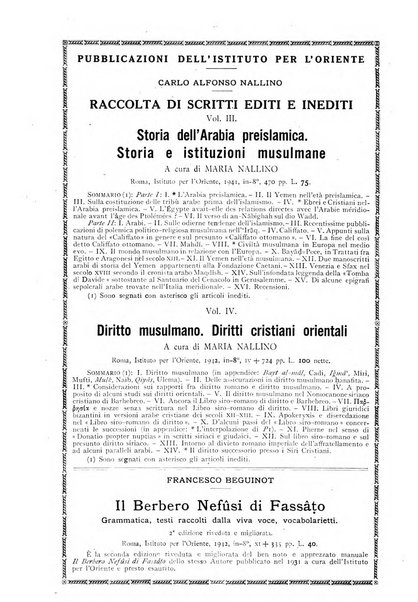 Oriente moderno rivista mensile d'informazioni e di studi