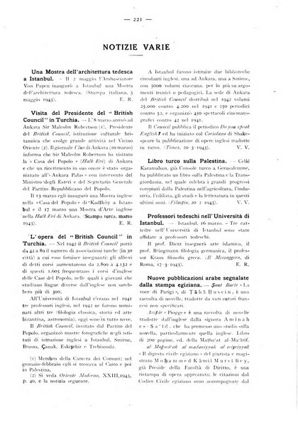 Oriente moderno rivista mensile d'informazioni e di studi