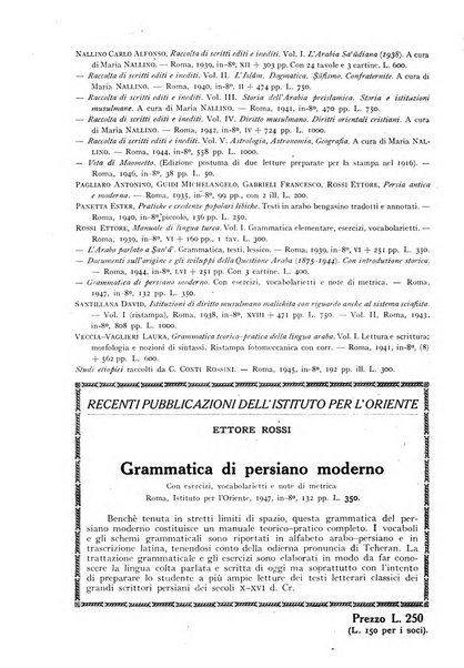 Oriente moderno rivista mensile d'informazioni e di studi