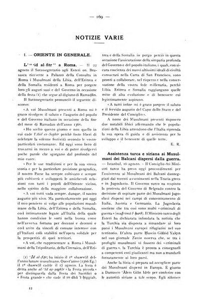 Oriente moderno rivista mensile d'informazioni e di studi