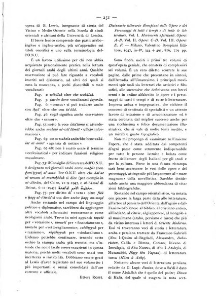 Oriente moderno rivista mensile d'informazioni e di studi